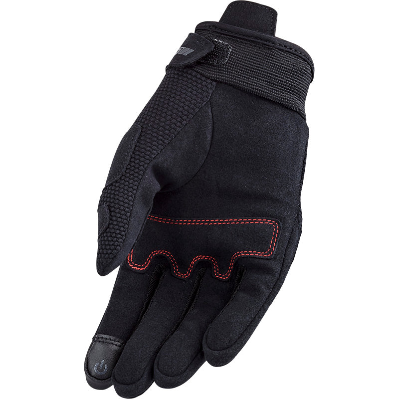 LS2 Helmets Cool Women's Motorcycle Glove Black - Palm View