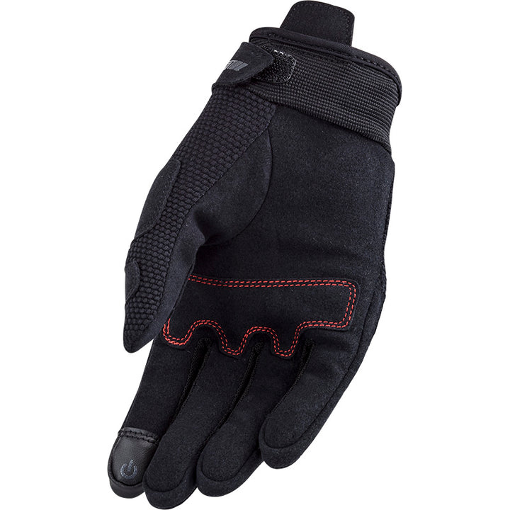 LS2 Helmets Cool Women's Motorcycle Glove Black - Palm View