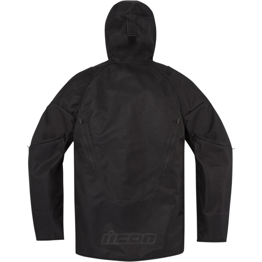 ICON Airform Jacket Black - Rear View