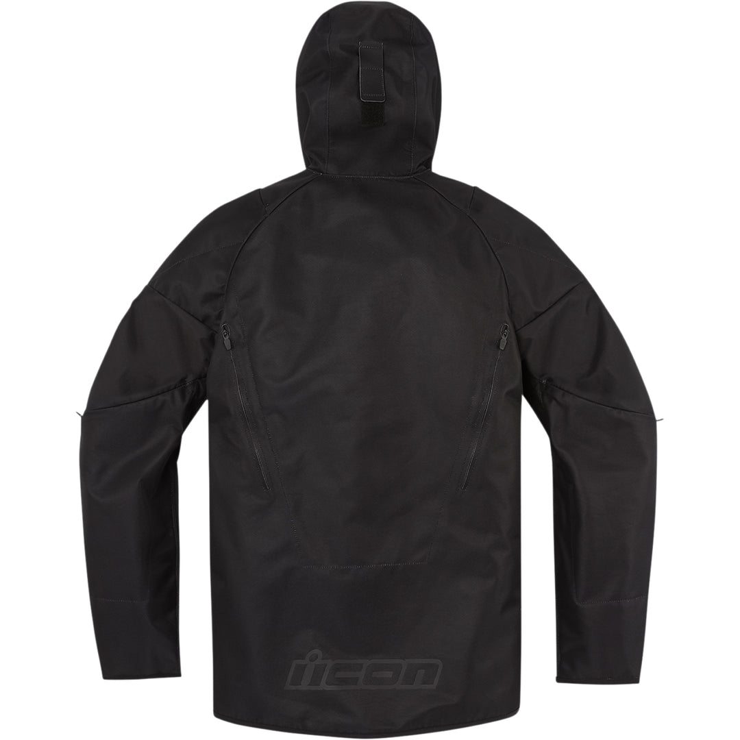 ICON Airform Jacket Black - Rear View