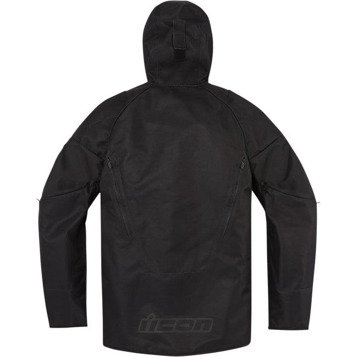 ICON Airform Jacket Black - Rear View