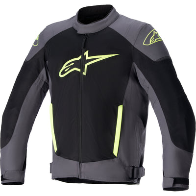 Alpinestars T SP X Superair Jacket Gray/Black/Yellow - Front View