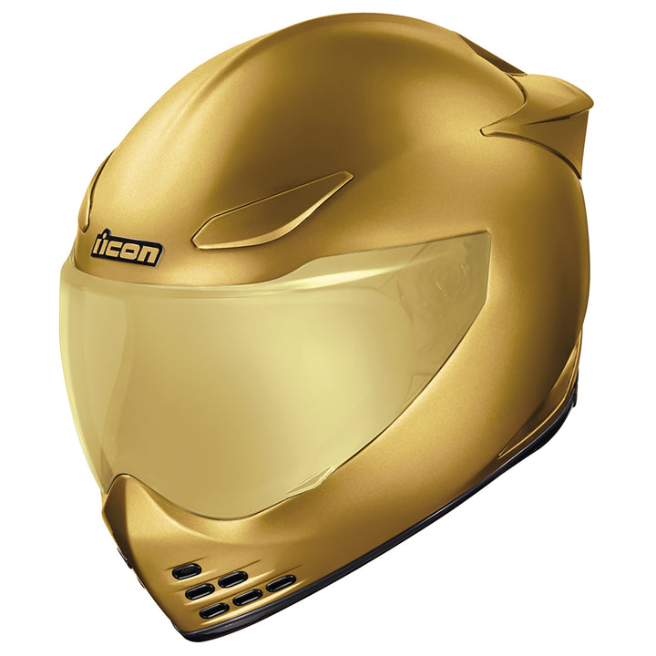ICON Domain™ Cornelius Helmet Gold - Front Left Side View