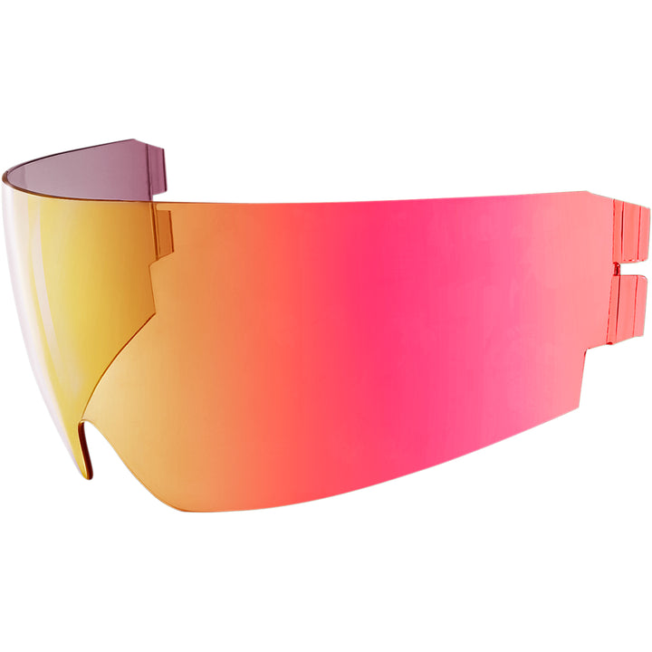 ICON Alliance GT/Airflite/Airform™ Helmet Dropshield RST Red - Front Side View