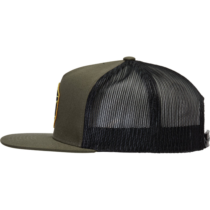 Alpinestars Bolt Trucker Hat Military/Black - Left Side View