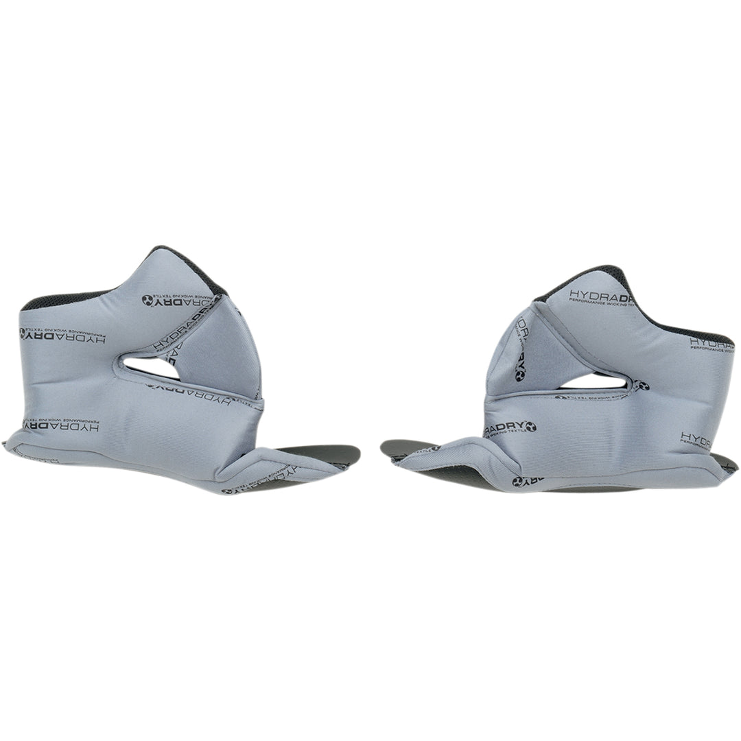 ICON Airmada™ Helmet Cheek Pads — Hydra-Dry - Flat View of Pair