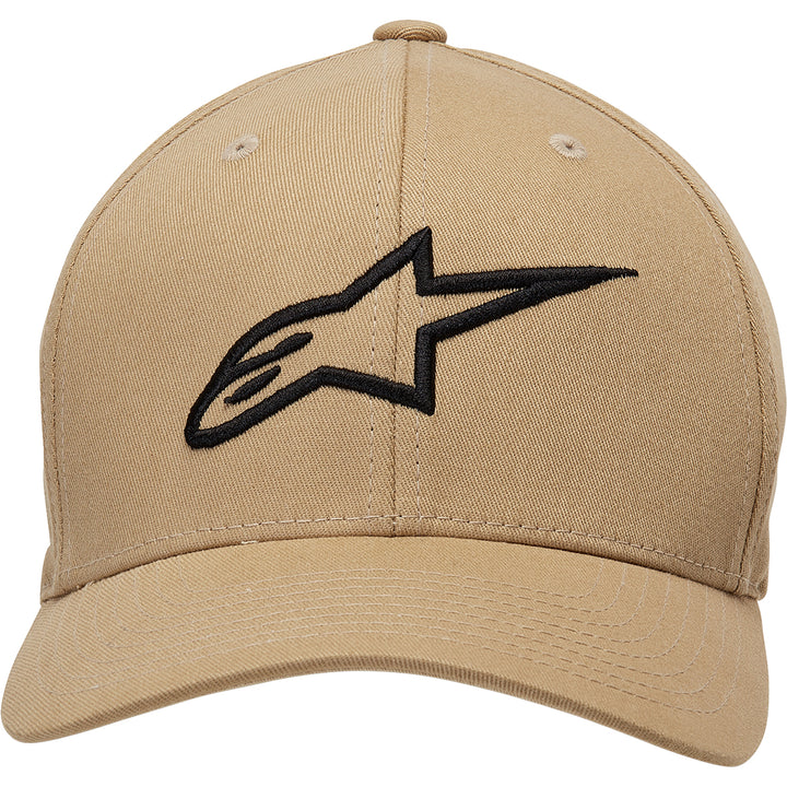 Alpinestars Ageless Curve Hat Sand/Black - Front View