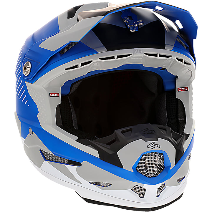 6D Helmets ATR-2 Fusion Helmet Blue - Front Right Side View