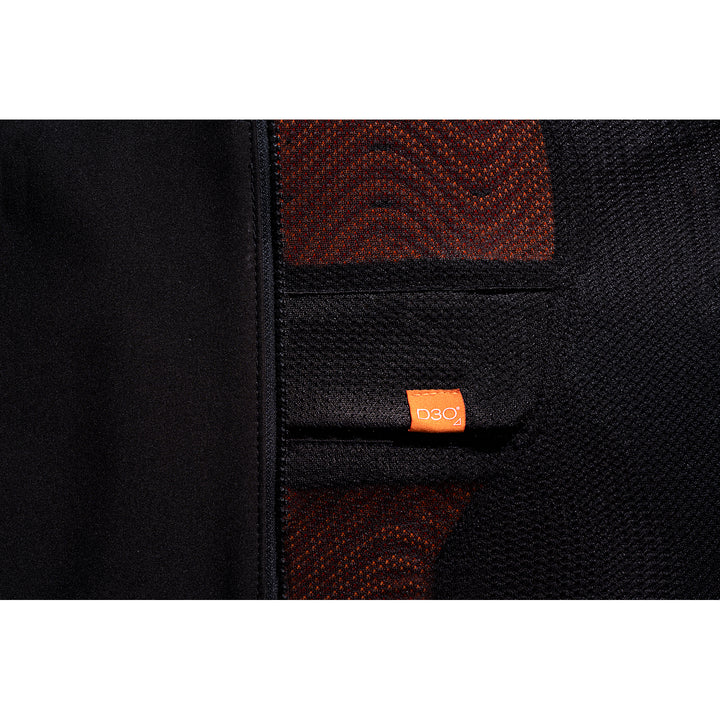 ICON Basehawk 2 Jacket Black - Close-Up of Back Protector Insert Slot