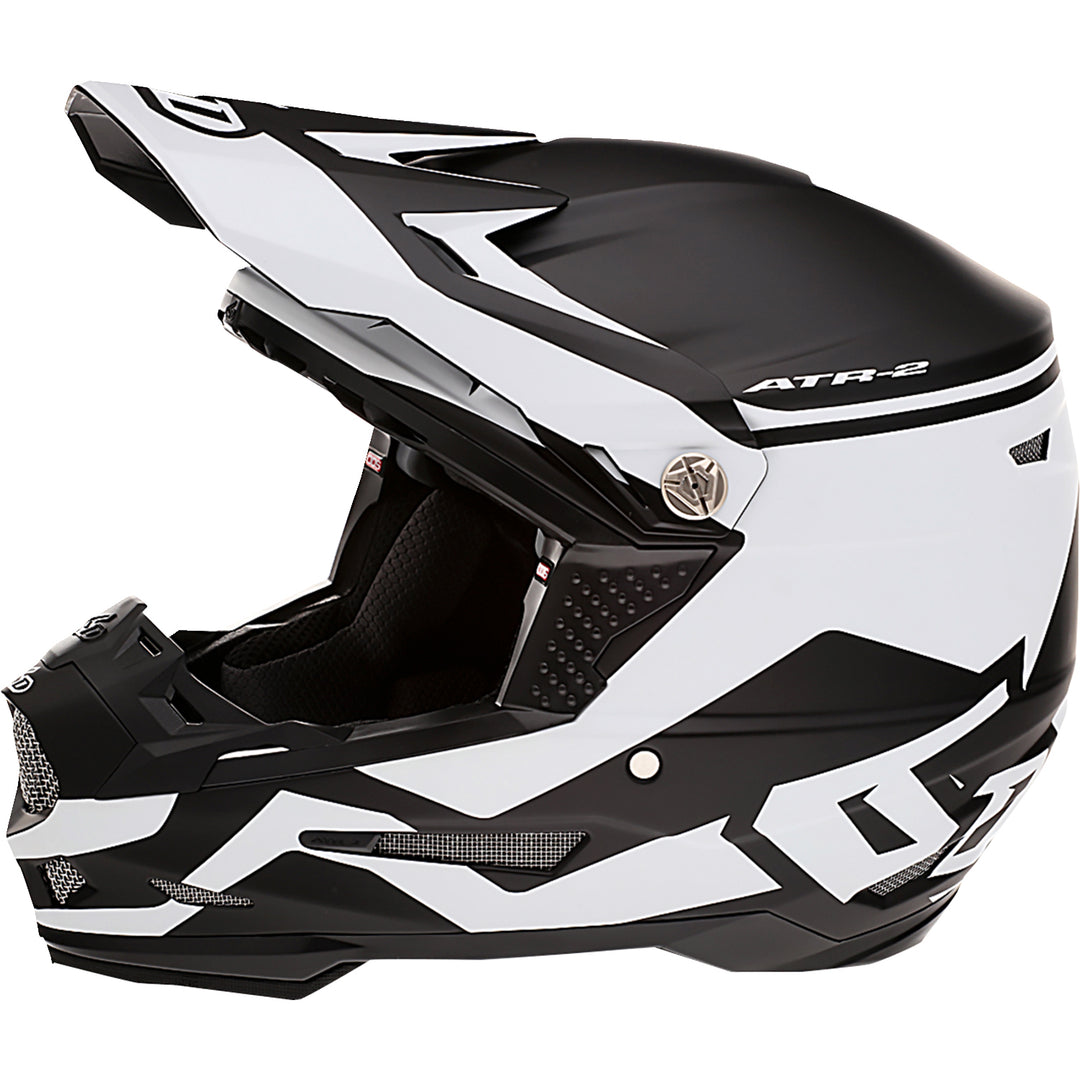 6D Helmets ATR-2 Drive Helmet White - Left Side View
