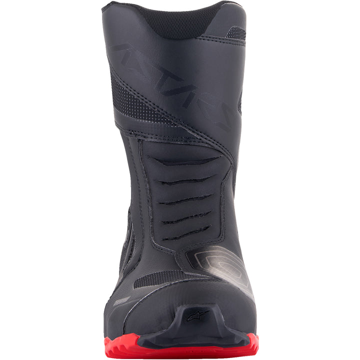 Alpinestars RT-7 Drystar® Boots Black/Red - Front View