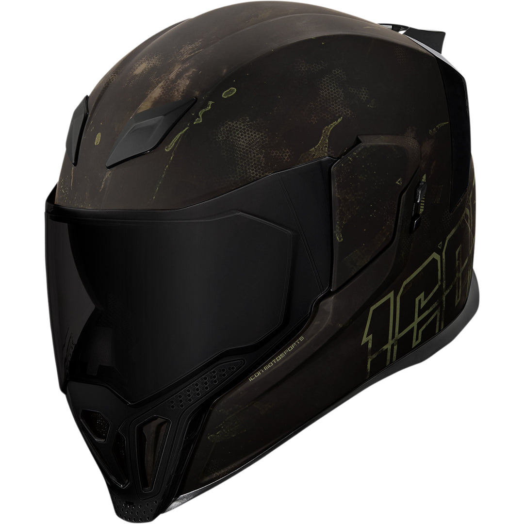 ICON Airflite™ Demo MIPS® Helmet Black - Front Left Side View