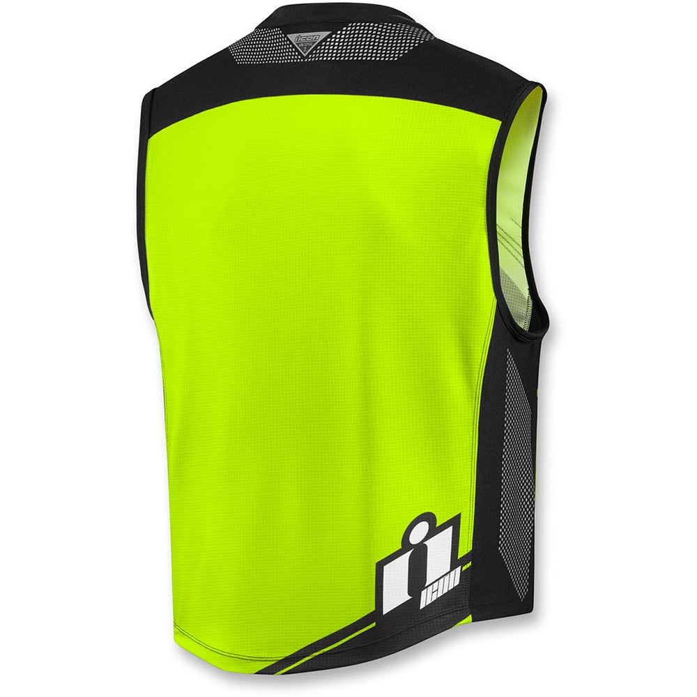 ICON Men's Mil-Spec 2 Vests HV-YEL - Rear View