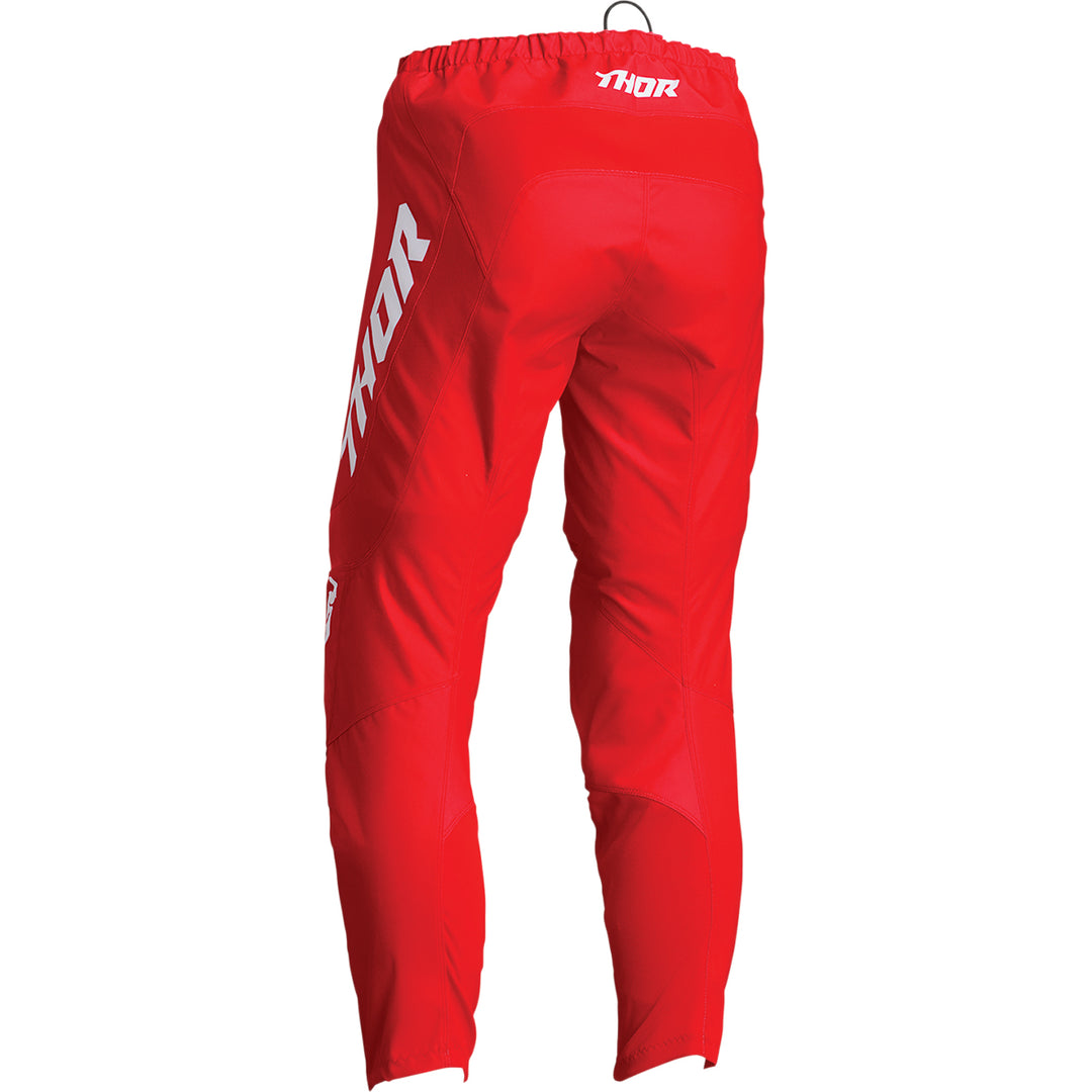 THOR Sector Minimal Pants Red - Rear View
