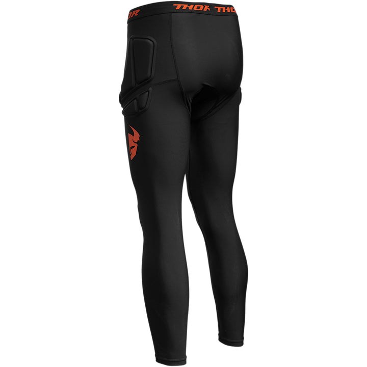 THOR Comp XP Underwear Pants Black - Rear View