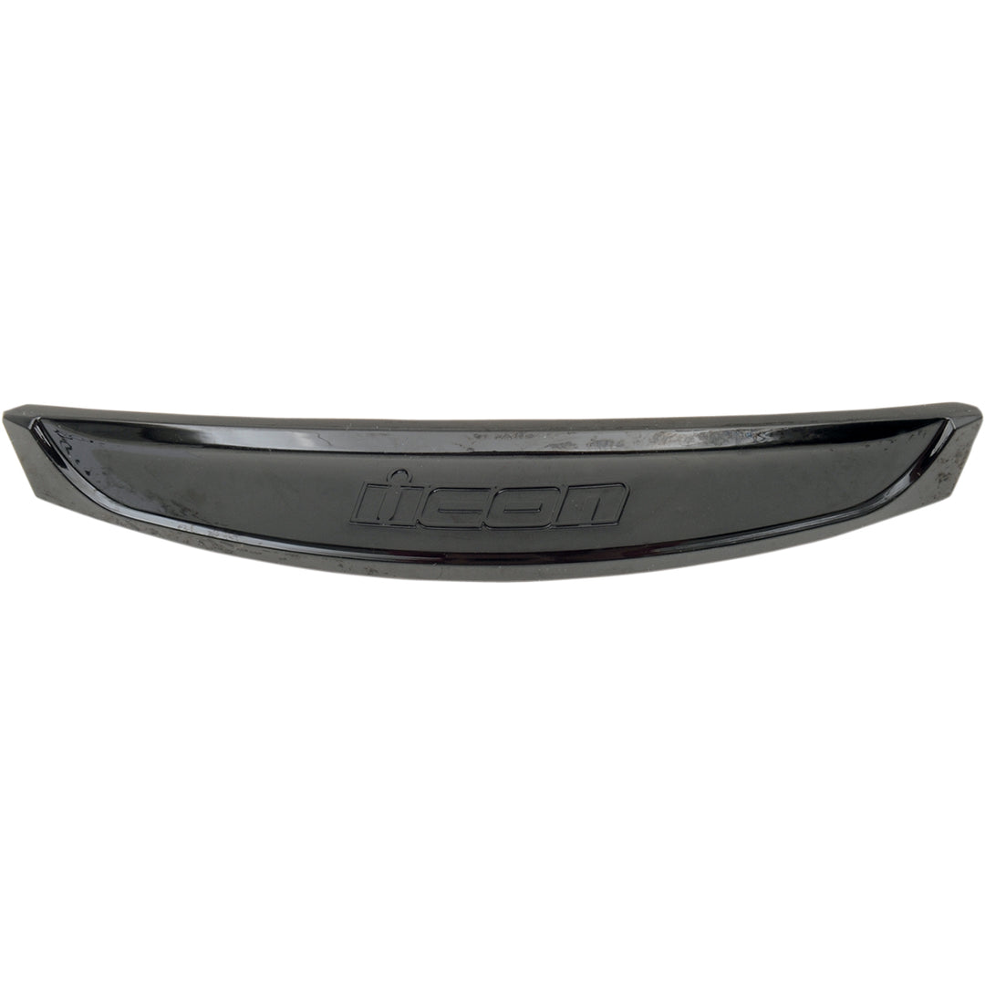 ICON Airmada™ Helmet Forehead Vent Switch — Solid Black - Front View