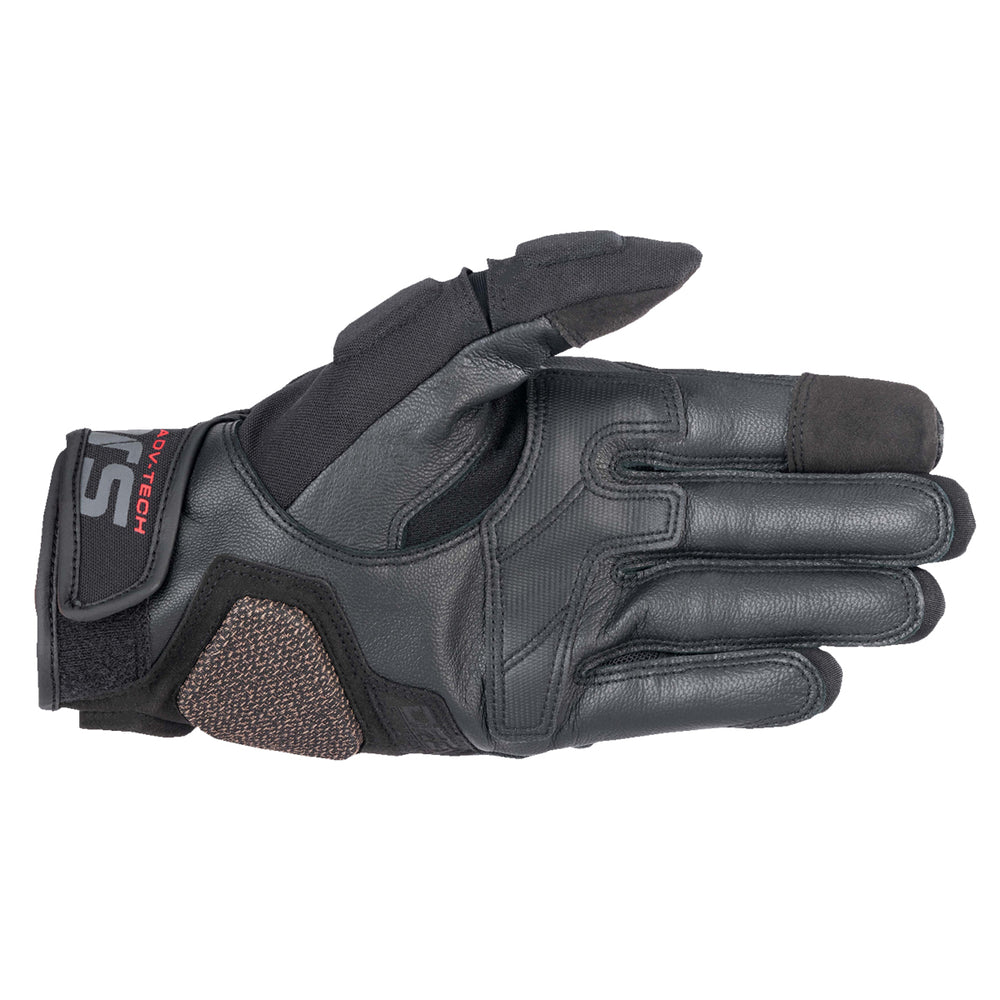 Alpinestars Halo Leather Gloves Black - Palm View