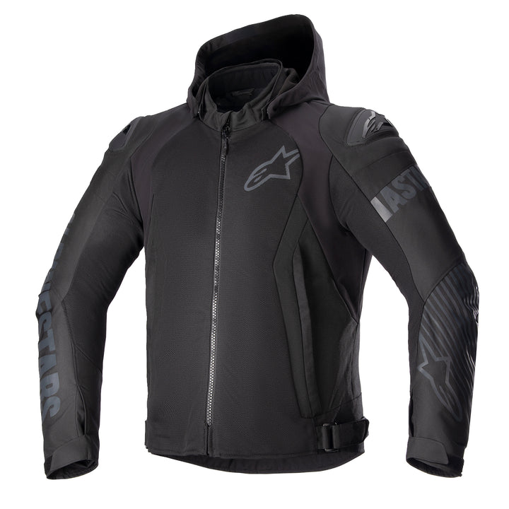 Alpinestars Zaca Air Jacket Black - Front View