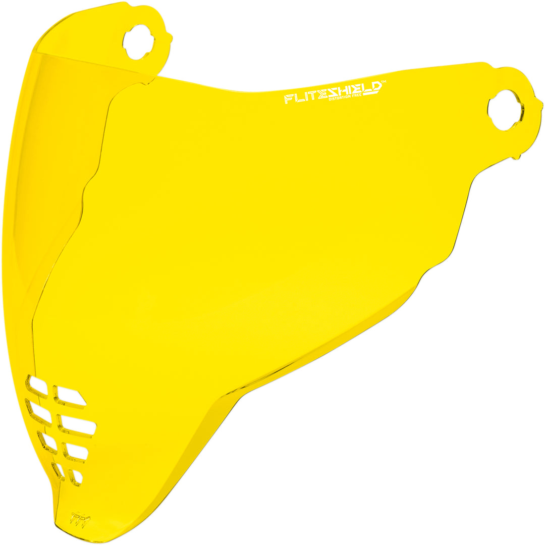 ICON Airflite™ Helmet FliteShield™ Yellow - Front Side View