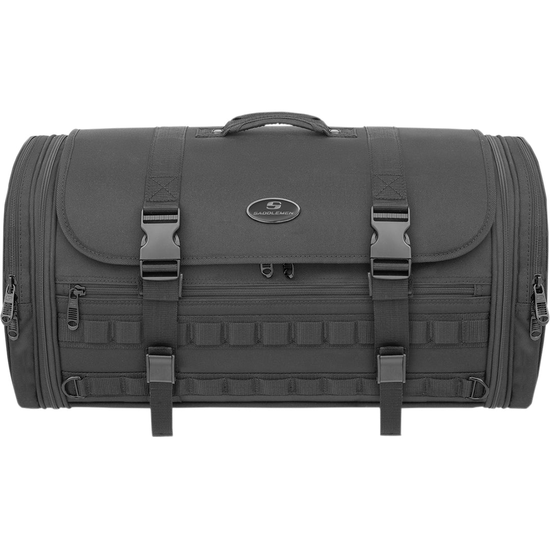 SADDLEMEN TR3300 Tactical Deluxe Rack Bag - Front View