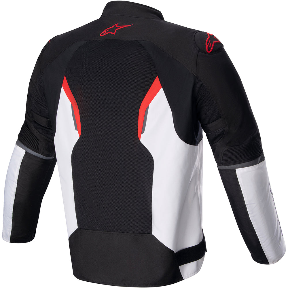 Alpinestars AST v2 Air Jacket Black/White/Red - Rear View