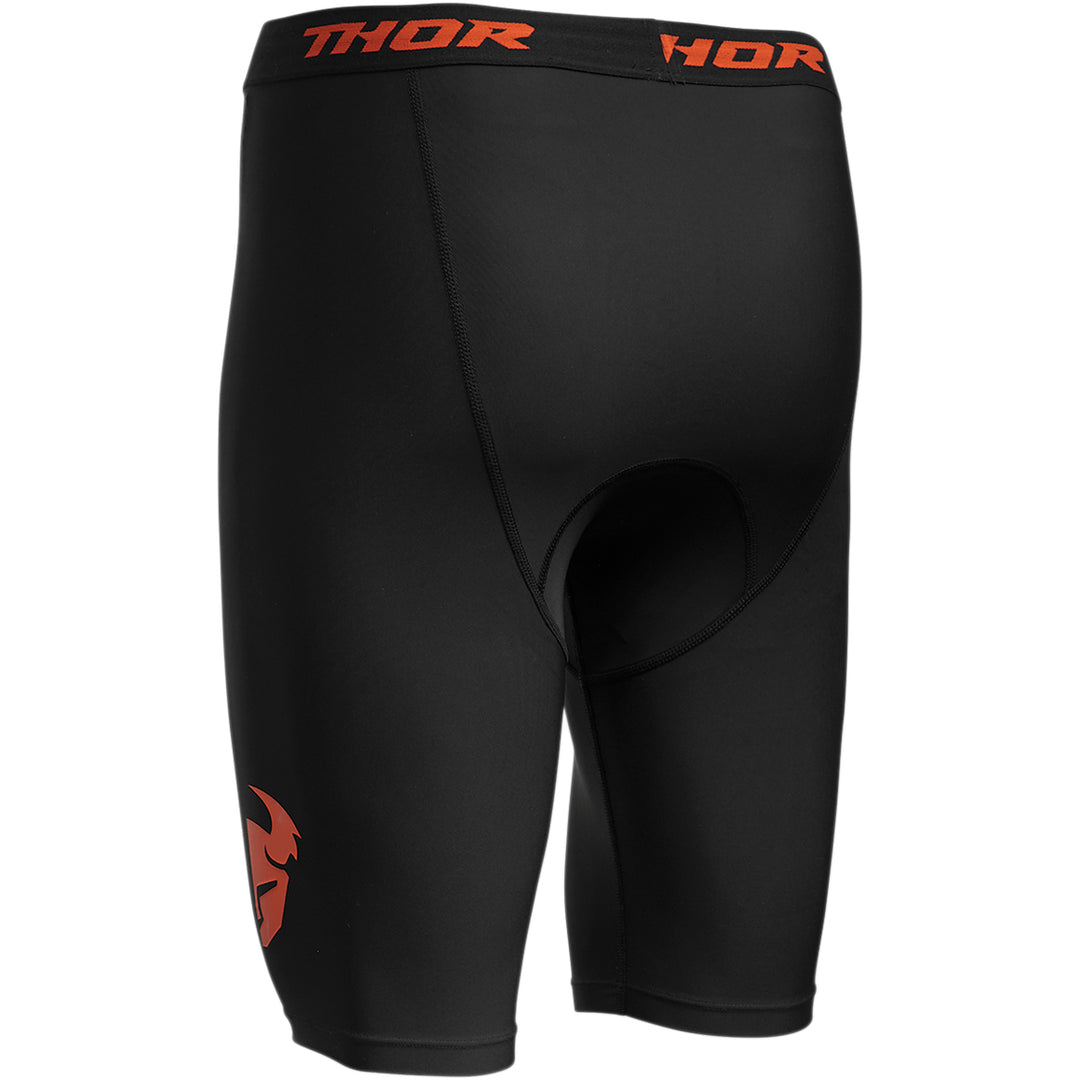 THOR Comp Shorts - Mens - Underwear Black - Rear View