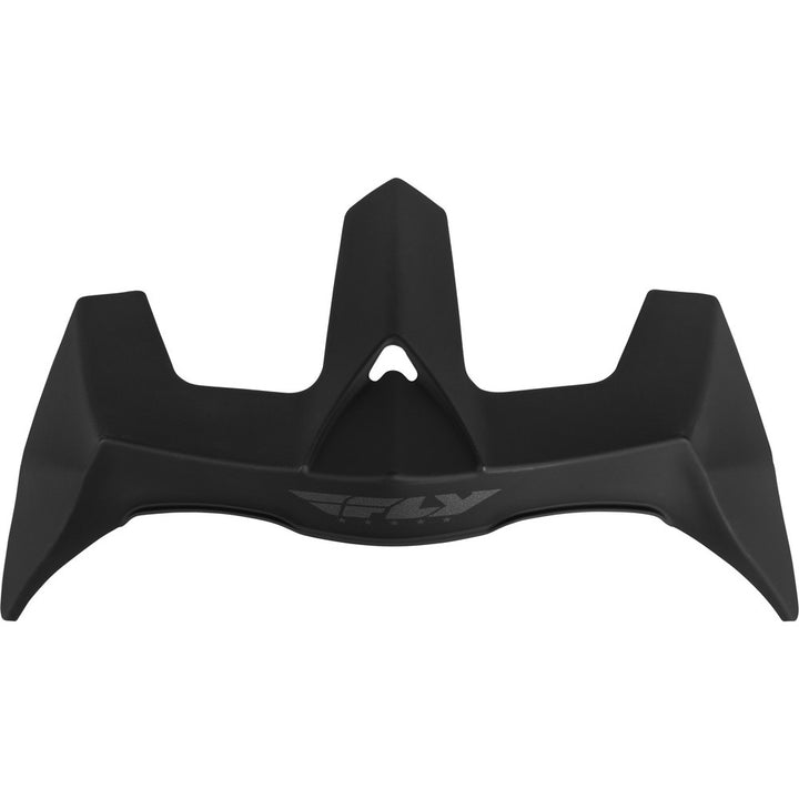 Fly Street Revolt Rear Spoiler Matte Black - Front View