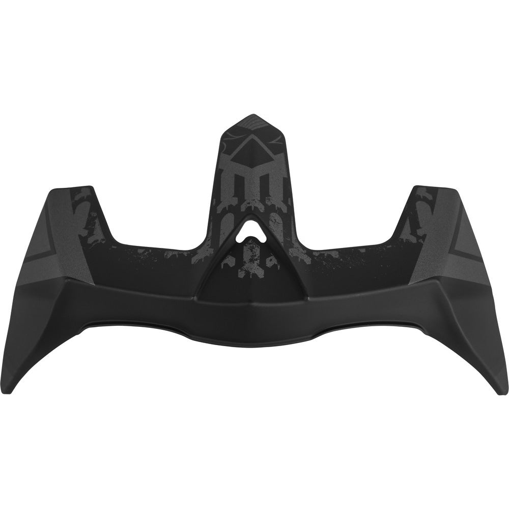 Fly Street Revolt Rear Spoiler Grey/Black - Front View