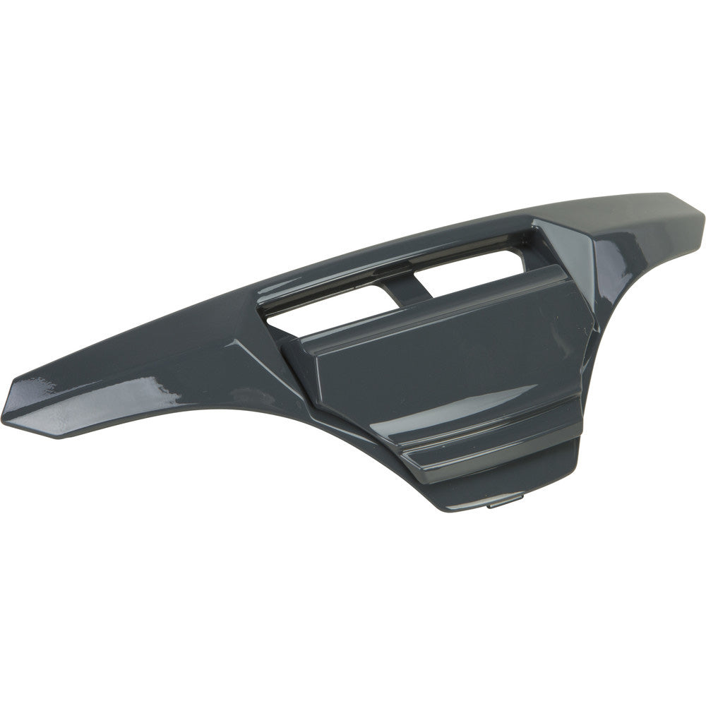 Fly Street Sentinel Chin Vent Grey/White - Front View