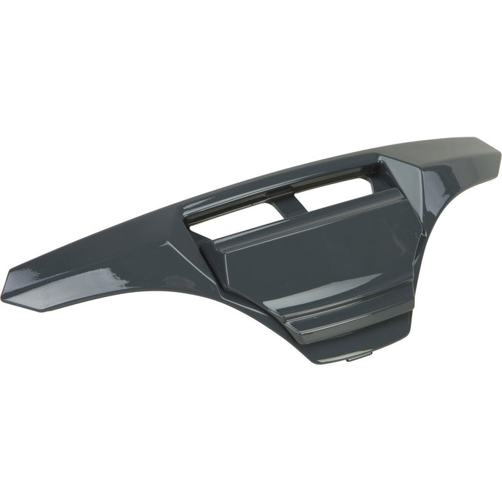 Fly Street Sentinel Chin Vent Grey/White - Front View