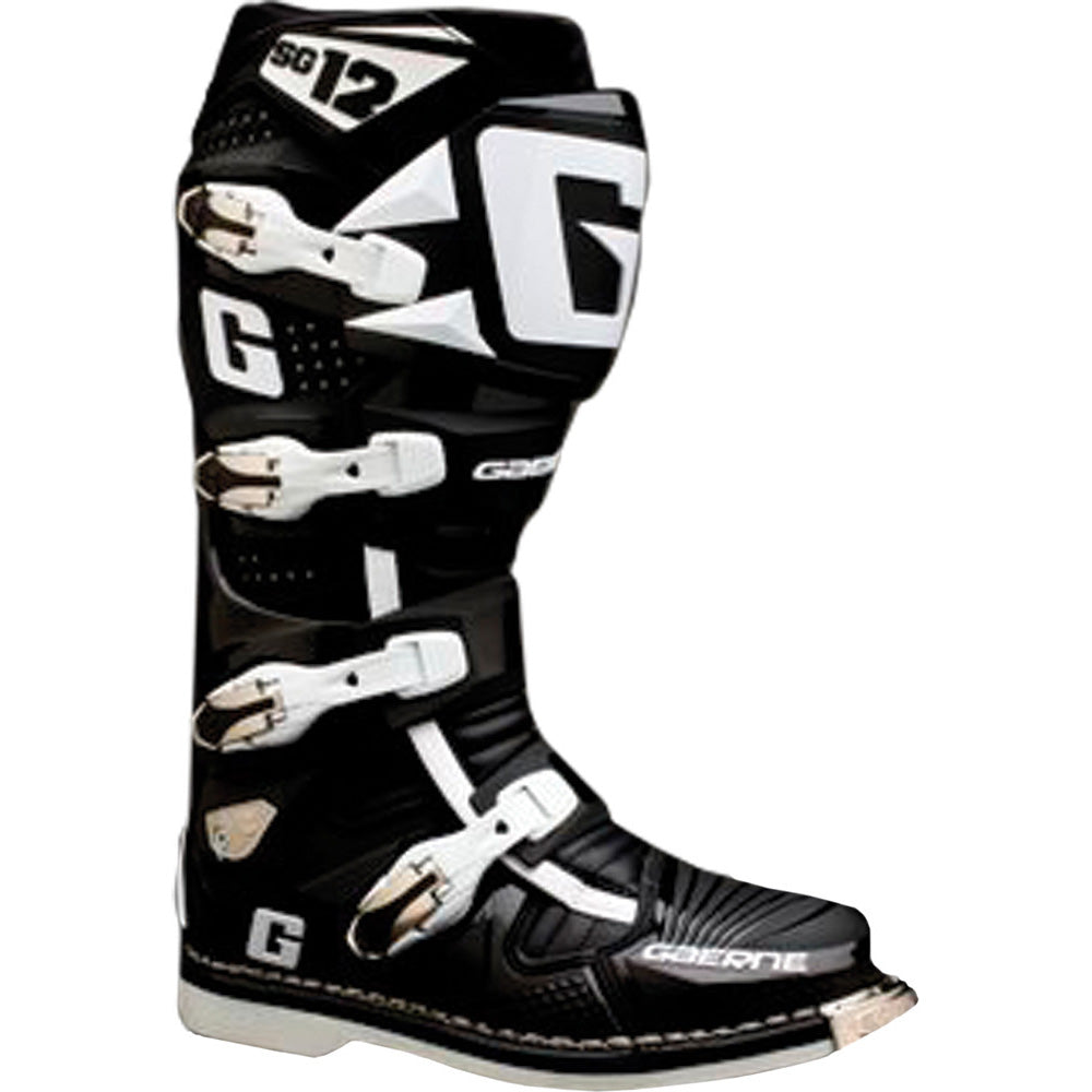 Gaerne USA SG-12 Steel Toe Kit 8-14 - Display View of Steel Toe Installed on SG-12 Boot