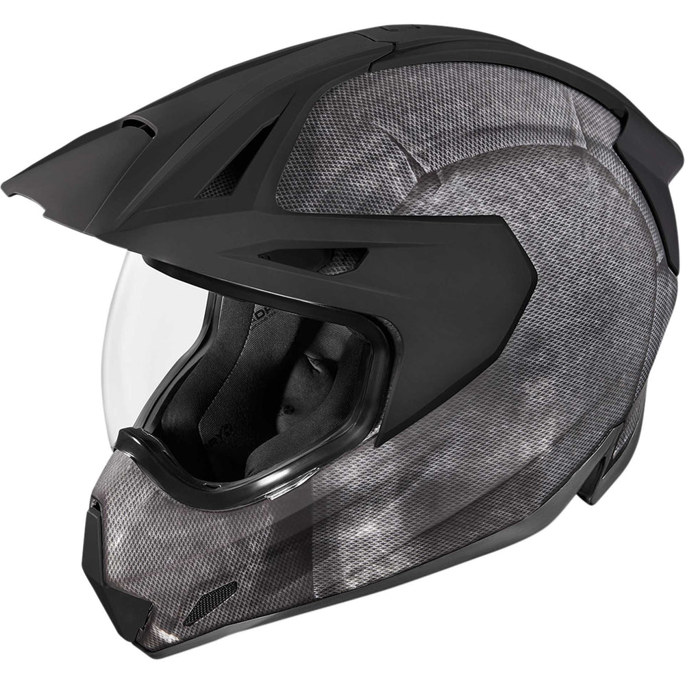ICON Motorcycle Variant Pro Construct Helmet Black - Front Left Side View
