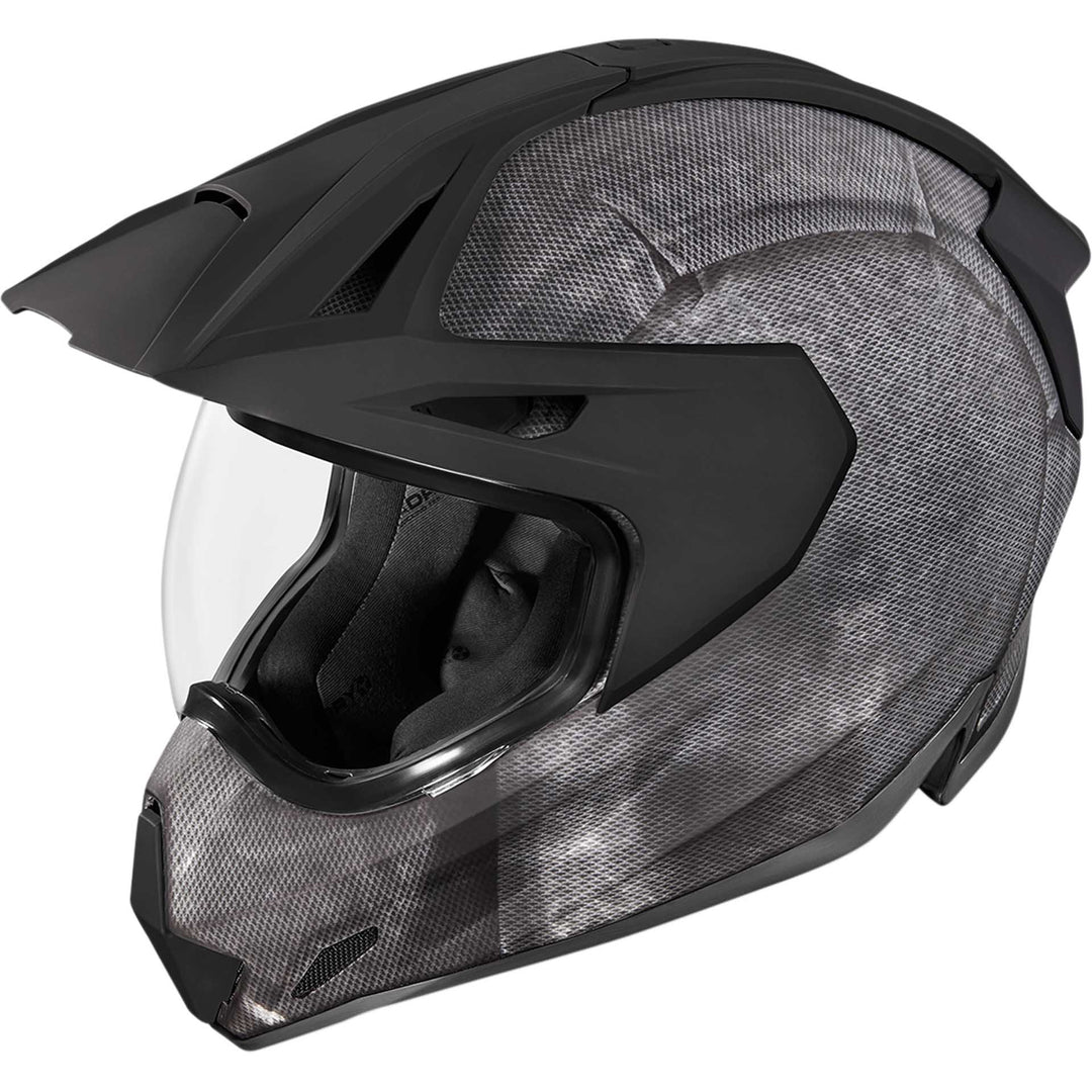 ICON Motorcycle Variant Pro Construct Helmet Black - Front Left Side View