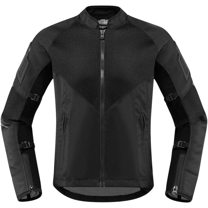 ICON Motorcycle Women's Mesh AF Jacket Stealth - Front View