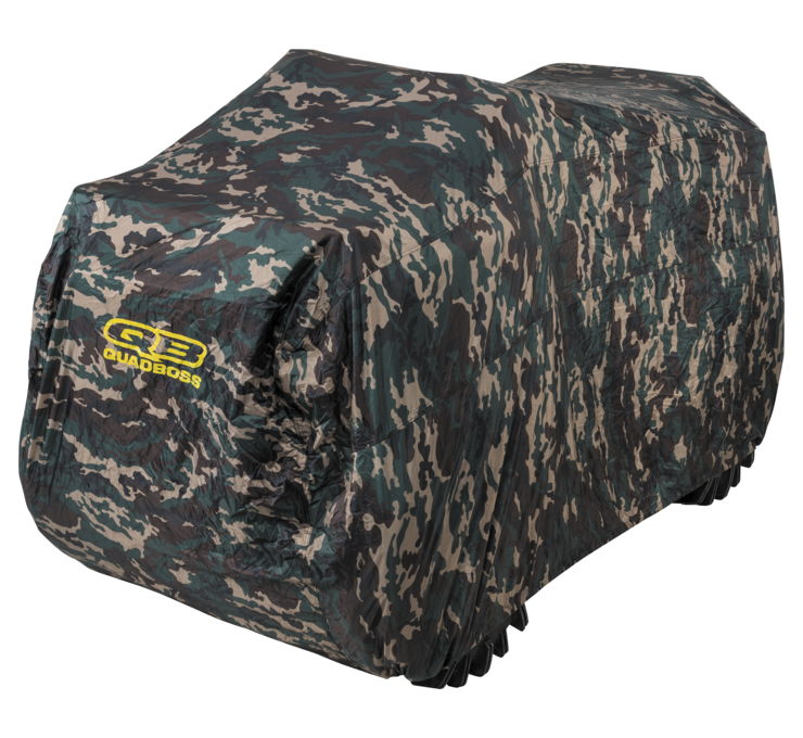 Quadboss Quad Cover Camo ATV Cover - Front Side View