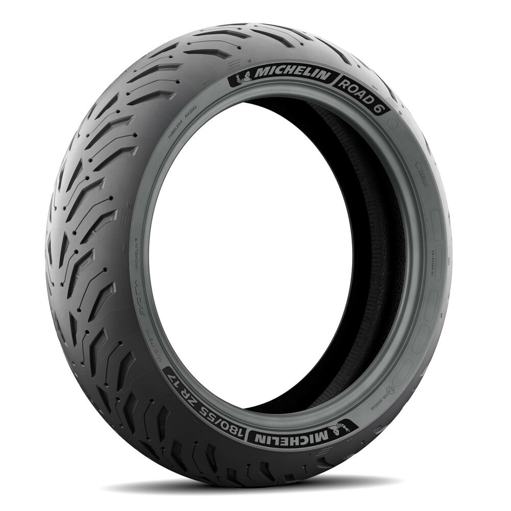 Michelin Road 6 Tire Rear - Angled Side View