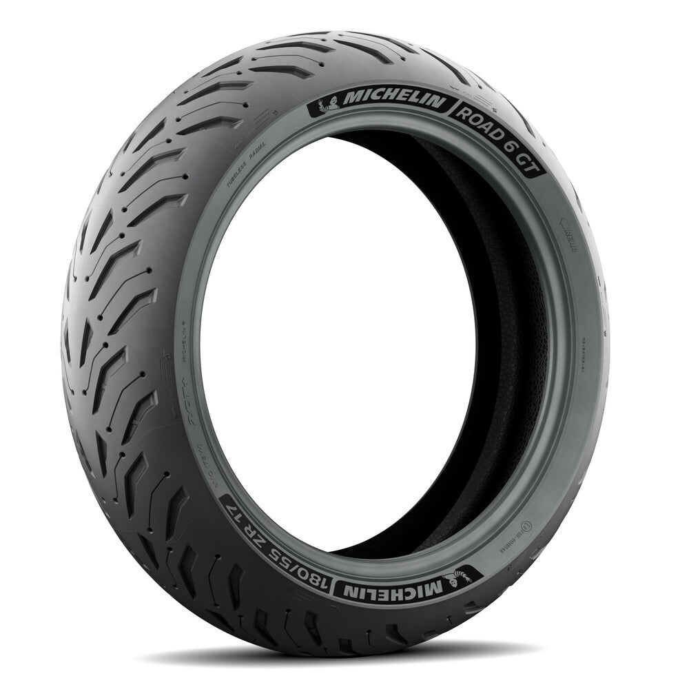 Michelin Road 6 GT Tire Rear - Angled Side View