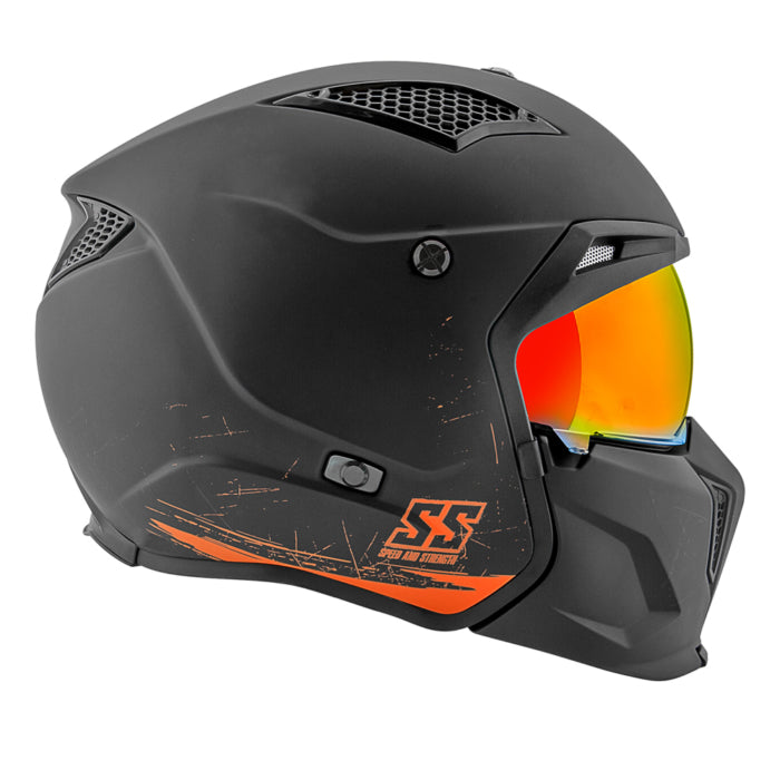 Speed and Strength SS2400 Tough as Nails Motorcycle Helmet