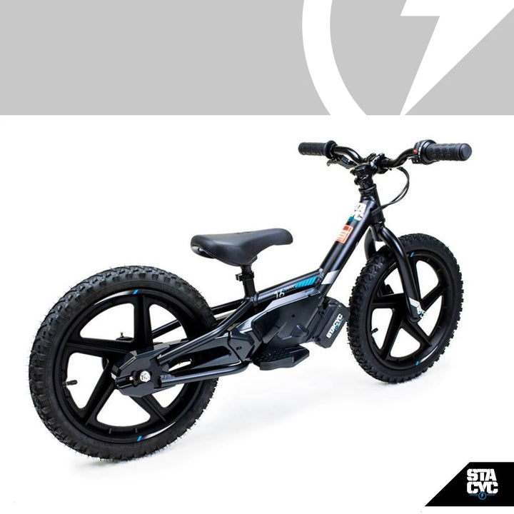 Stacyc Electric Bikes Stacyc 16EDRIVE Brushless - Rear Side View