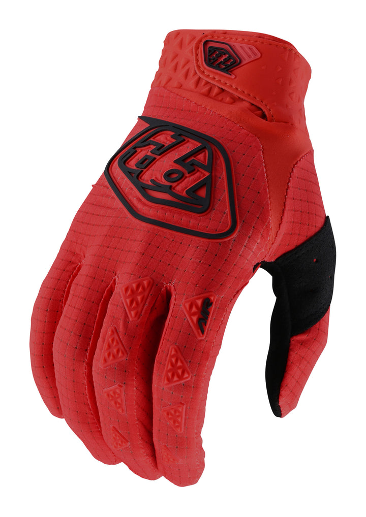 Troy Lee Designs Youth Air Off Road Glove Red - Back of Hand View