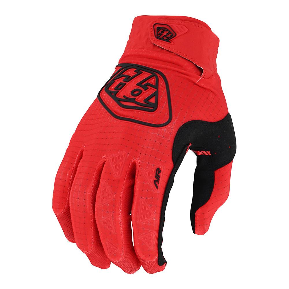 Troy Lee Designs Air Glove Red - Back of Hand View