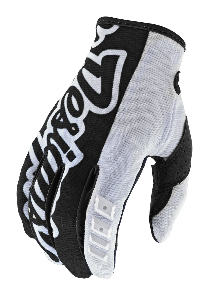Troy Lee Designs Youth GP Off Road Glove Black - Back of Hand View