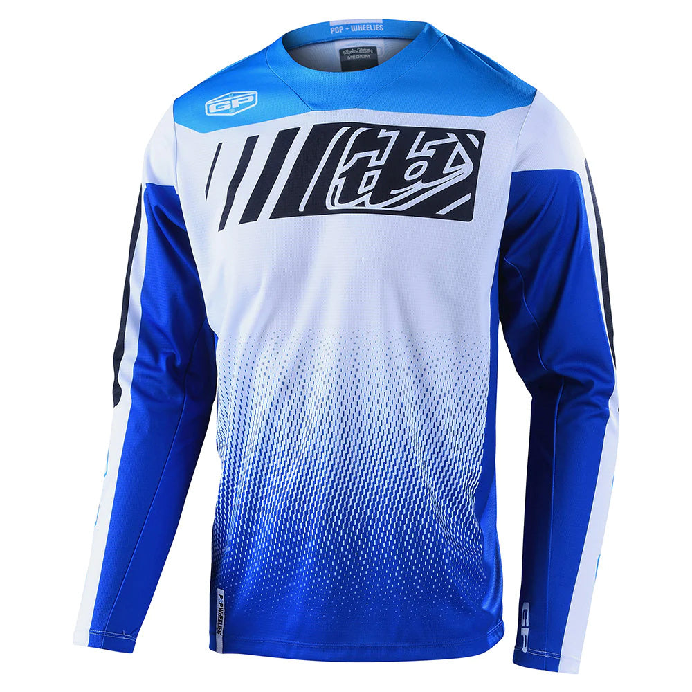 Troy Lee Designs GP Icon Jersey Blue - Front View