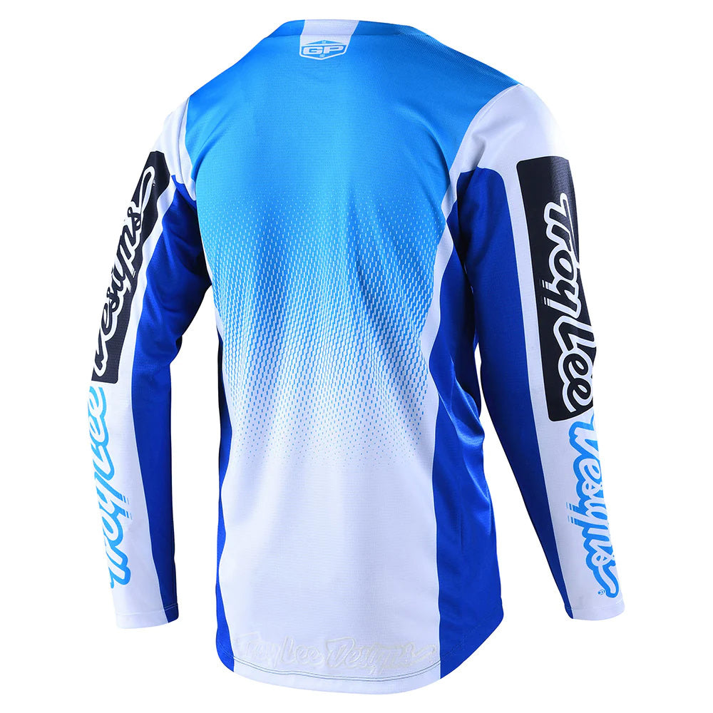 Troy Lee Designs GP Icon Jersey Blue - Rear View