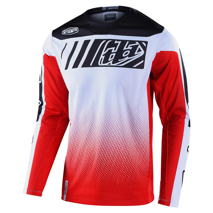 Troy Lee Designs GP Icon Jersey Red - Front View