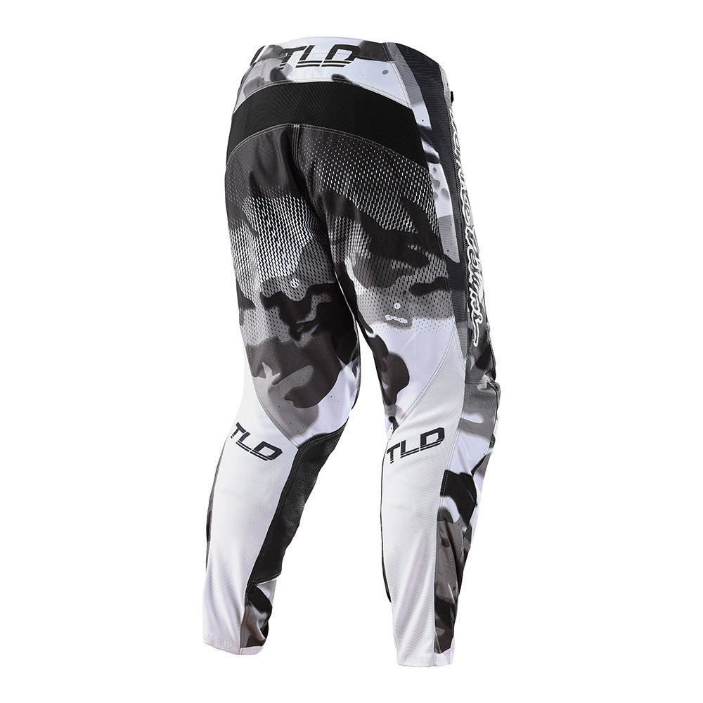 Troy Lee Designs Youth GP Pant Brazen Camo Gray - Rear View