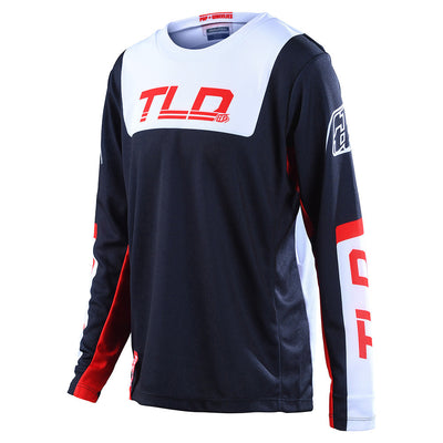 Troy Lee Designs Youth GP Jersey Fractura Navy / Red
