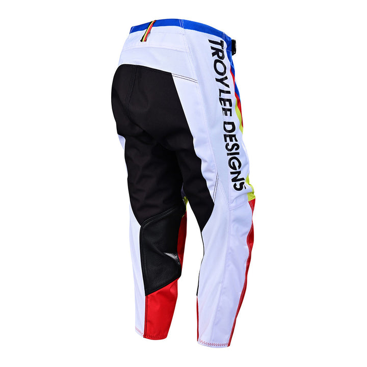 Troy Lee Designs Youth GP Pant Drop In White - Rear View
