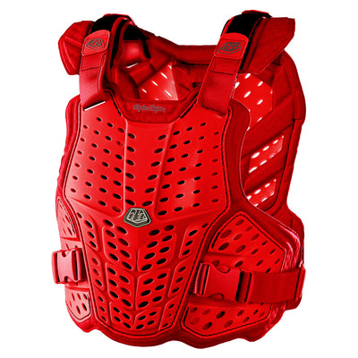 Troy Lee Designs Youth Rockfight Chest Protector Solid Red