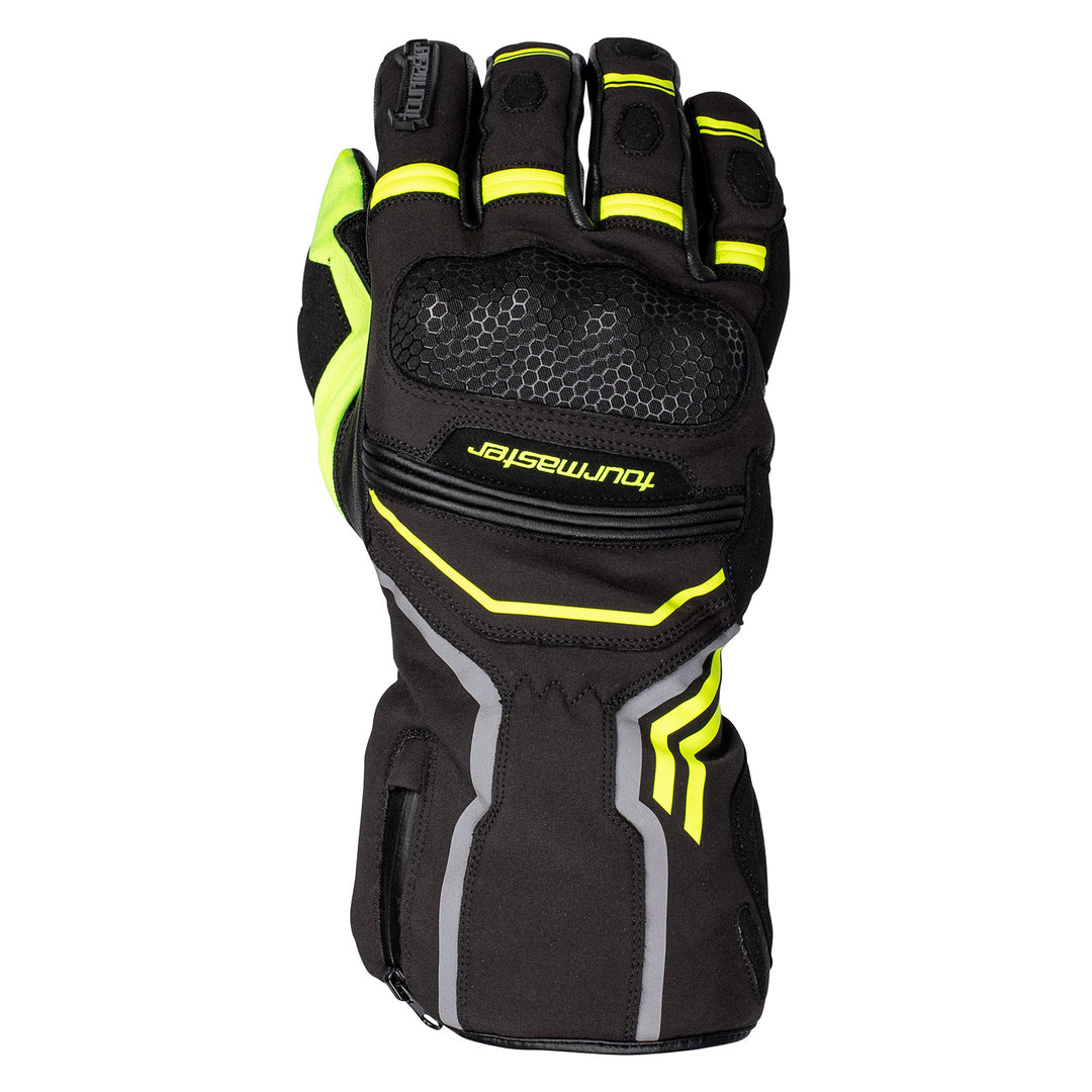 Tourmaster Polar-Tex Women's Glove HiViz - Back of Hand View